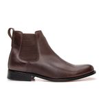 BOTA CHELSEA COM SOLADO EM COURO - NOBRE CAFÉ