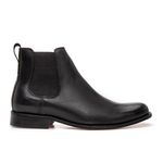BOTA CHELSEA COM SOLADO EM COURO - NOBRE PRETO