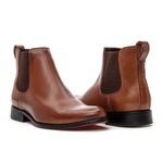 BOTA CHELSEA COM SOLADO EM COURO - NOBRE WHISKY