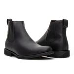BOTA CHELSEA ANATÔMICA COURO HIDROFUGADO PRETO