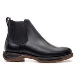 BOTA WORK JUMP BICO REDONDO COURO HIDROFUGADO PRETO