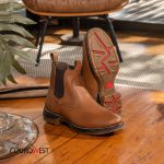 BOTA DALLAS JUMP COURO HIDROFUGADO CARAMELO