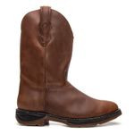 BOTA TEXANA CANO LONGO JUMP COURO HIDROFUGADO CARAMELO