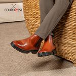 BOTA CHELSEA FULL TRAIL COURO NOBRE CONHAQUE