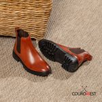BOTA CHELSEA FULL TRAIL COURO NOBRE CONHAQUE
