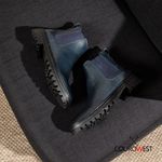 BOTA CHELSEA FULL TRAIL COURO NOBRE AZUL MARINHO