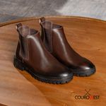 BOTA CHELSEA FULL TRAIL COURO NOBRE CAFÉ
