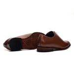 SAPATO SOCIAL WHOLECUT COURO NOBRE WHISKY 