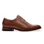 SAPATO SOCIAL WHOLECUT COURO NOBRE WHISKY 