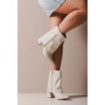 Bota encapada branco