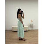 Vestido Iara Verde Agua