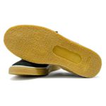 Bota Masculina Couro Camurça Casual Elástico - Preto