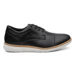 Sapato Oxford Masculino Conforto + Carteira + Cinto - Preto