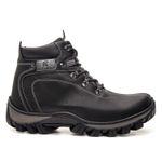Bota Adventure Eagle Masculina em Couro - Preto