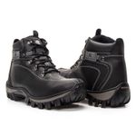 Bota Adventure Eagle Masculina em Couro - Preto