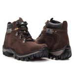Bota Adventure Eagle Masculina em Couro- Café