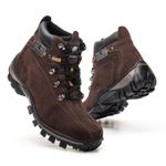 Bota Adventure Eagle Masculina em Couro- Café