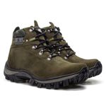 Bota Adventure Eagle Masculina em Couro - Verde