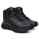 Bota Masculina Adventure em Couro Legítimo Cano Alto - Preto