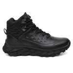 Bota Masculina Adventure em Couro Legítimo Cano Alto - Preto