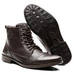 Bota Coturno Casual Masculina Next - Marrom