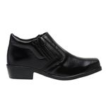 Bota Social Masculina Cano Médio Preto