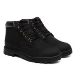 Bota Masculina Arizona Camurcinha Couro Adventure Casual - Preto