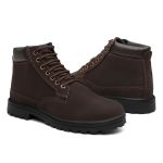 Bota Masculina Arizona Camurcinha Couro Adventure Casual - Marrom
