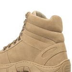 Bota Masculina Adventure Cano Médio em Couro Legítimo - Nude