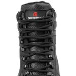Bota Masculina Adventure Cano Médio em Couro Legítimo - Preto
