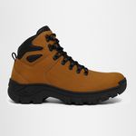 Bota Masculina Arizona em Couro Legítimo Cano Médio - Mostarda