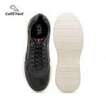 Sapatenis Confort Masculino Air Plus com Elastico Calce Facil - Preto