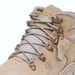 Bota Reagles com C.A. 48.067 Em Couro Legitimo e com Biqueira de PVC Nude