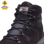 Bota Reagles com C.A. 48.067 Em Couro Legitimo e com Biqueira de PVC Preto