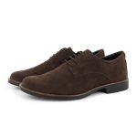 Sapato Oxford Masculino Camurça Premium - Café Nobock