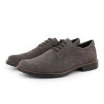 Sapato Oxford Masculino Camurça Premium - Cinza Nobock