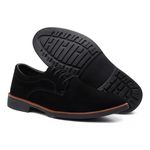 Sapato Oxford Masculino Camurça Premium - Preto