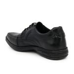 Sapato Social Masculino Confort Couro Legítimo - Preto