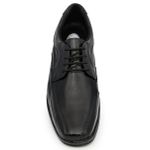 Sapato Social Masculino Confort Couro Legítimo - Preto