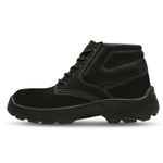 Bota Masculina Adventure Bracol Couro Legítimo - Preto