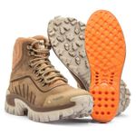 Bota Masculina Adventure Canyon em Couro Legítimo Biqueira Reforçada - Creme
