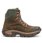 Bota Masculina Adventure Canyon em Couro Legítimo Biqueira Reforçada - Oliva