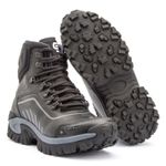 Bota Masculina Adventure Canyon em Couro Legítimo Biqueira Reforçada - Preto