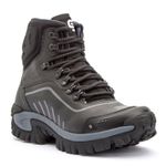 Bota Masculina Adventure Canyon em Couro Legítimo Biqueira Reforçada - Preto