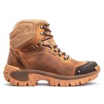 Bota Masculina Adventure Canyon em Couro Legítimo Biqueira Reforçada - Whisky