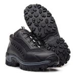 Bota Masculina Adventure Intruder em Couro Legítimo - Preto