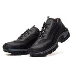 Bota Masculina Adventure Intruder em Couro Legítimo - Preto