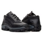 Bota Masculina Adventure Intruder em Couro Legítimo - Preto