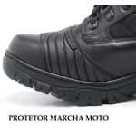 Bota Master Boots K2 Cano Médio Motoqueiro Semi Impermeável Preto