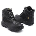 Bota Master Boots K2 Cano Médio Motoqueiro Semi Impermeável Preto